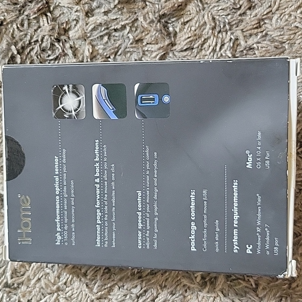 iHome Optical Mouse - Picture 3 of 4